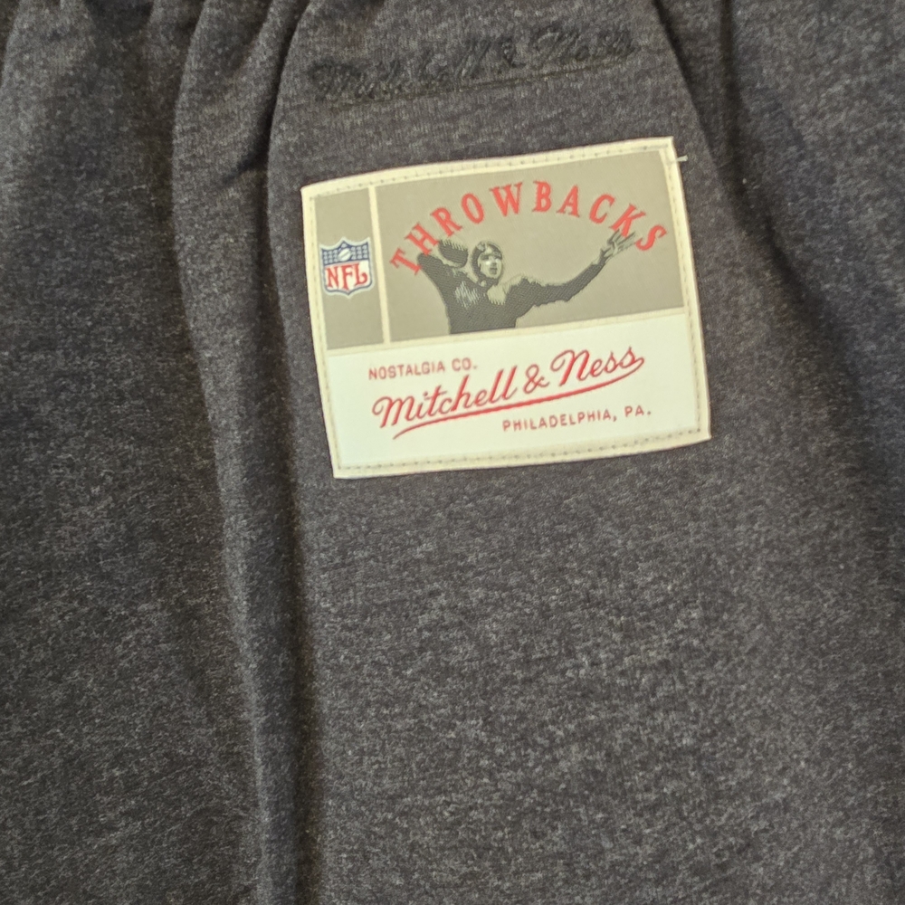 Mitchell & Ness Dark Gray Women's Philadelphia Eagles Shorts Size M Nwt - Picture 7 of 8
